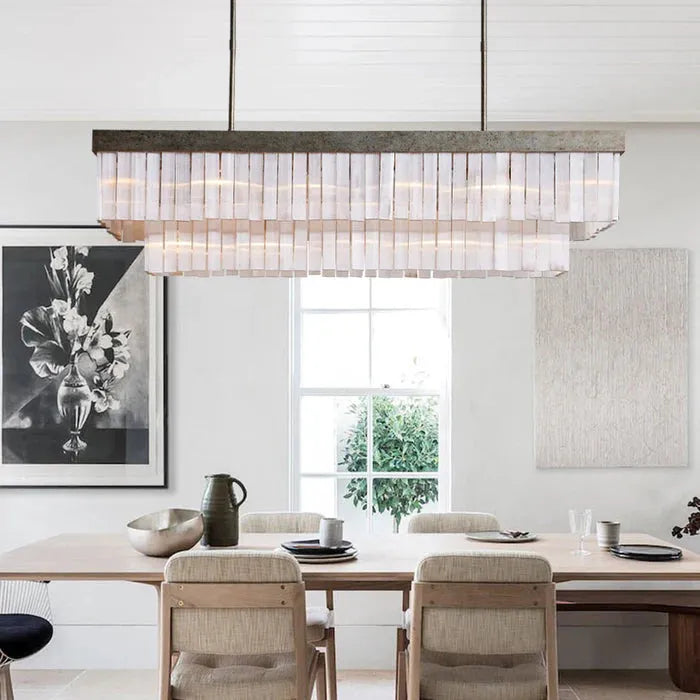 Cameron Rectangular Chandelier 49''59''