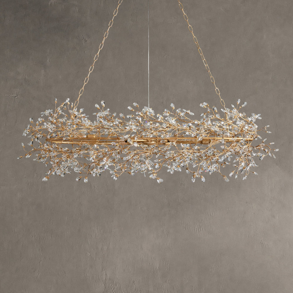 Fiore Oval Chandelier 62''74''