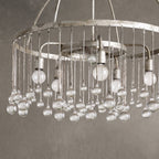 Aubrey Crystal Ball Round Chandelier 5 Light / 8 Light