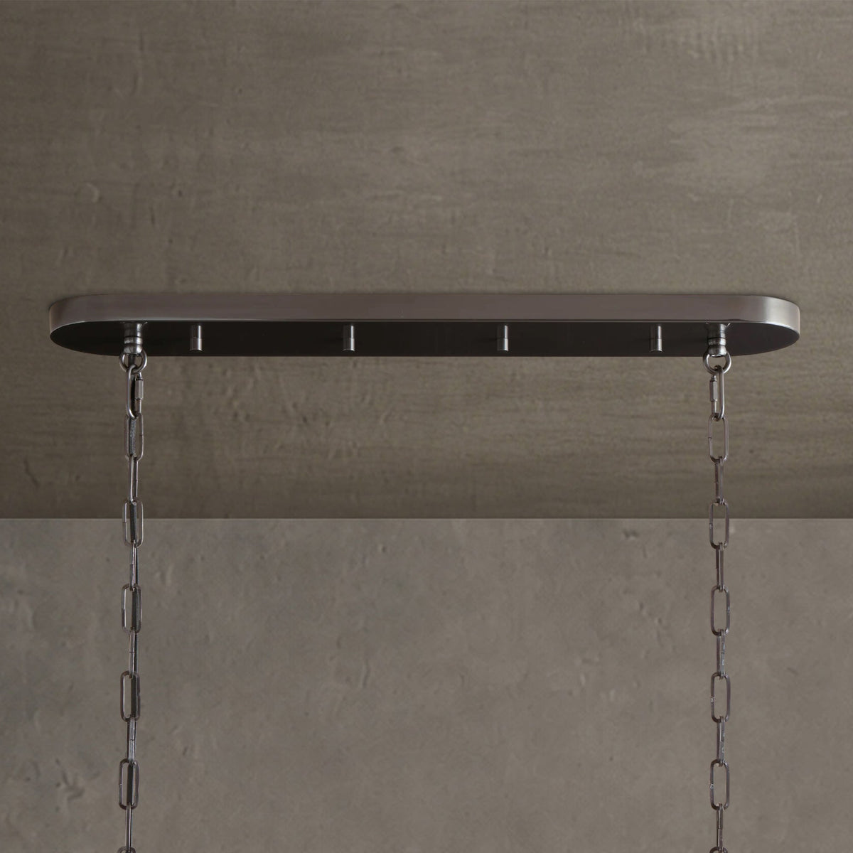 Ghiaccio Glass Oval Chandelier 54''65''