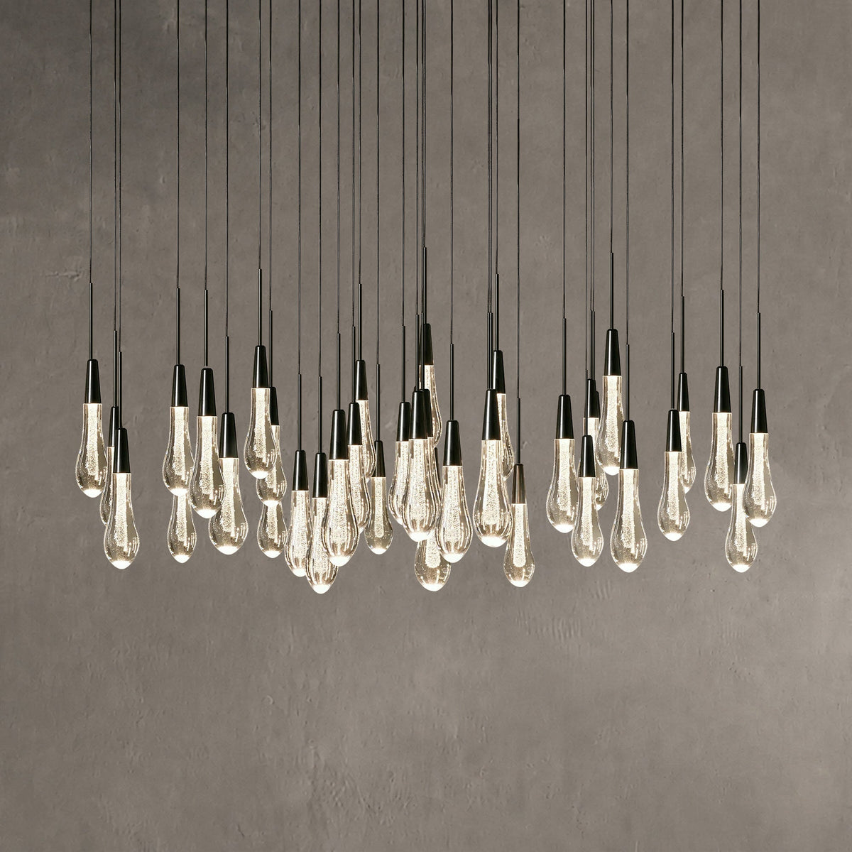 Soltaire Round Chandelier 17" 24" 36“48‘’ 58“
