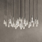 Soltaire Round Chandelier 17" 24" 36“48‘’ 58“