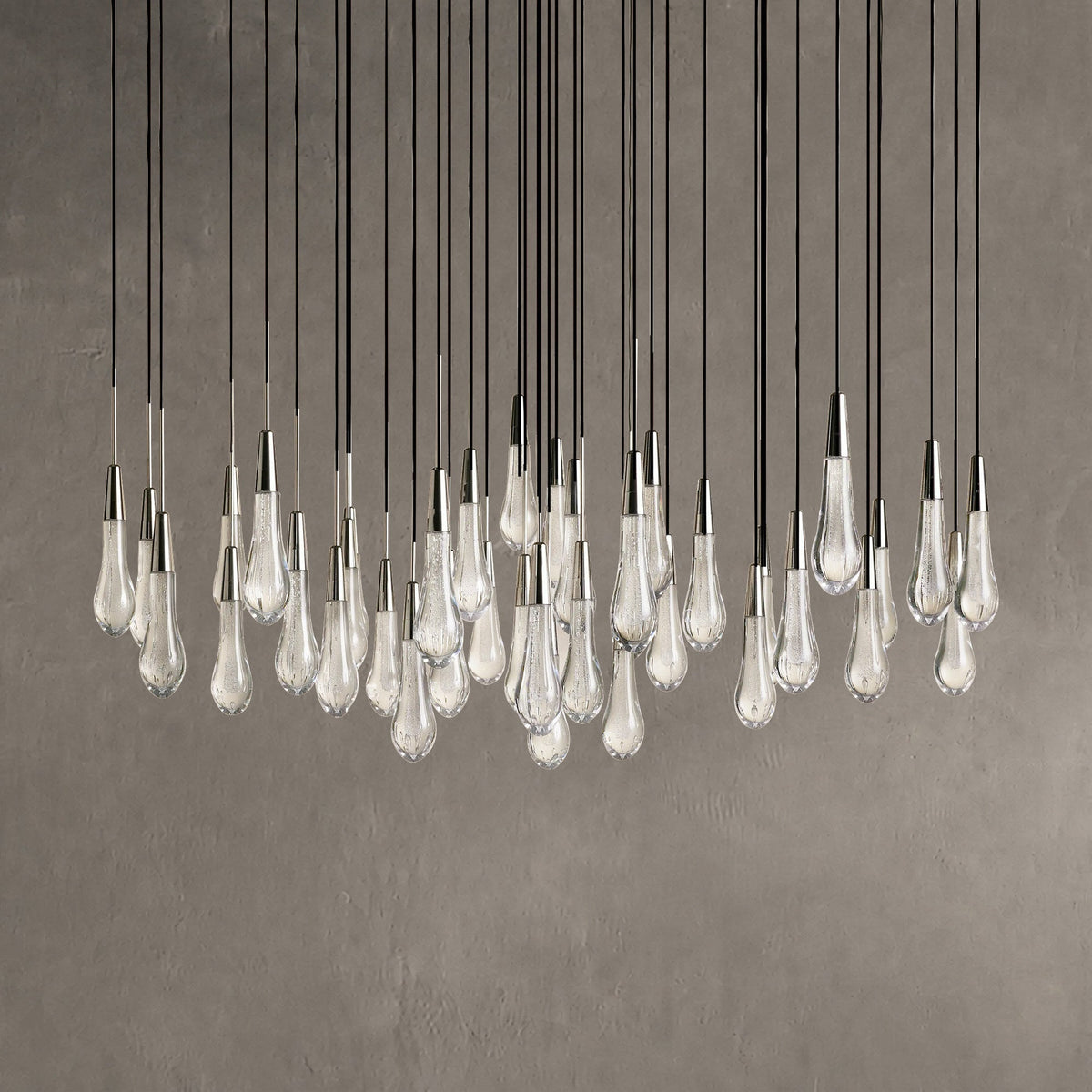 Soltaire Round Chandelier 17" 24" 36“48‘’ 58“