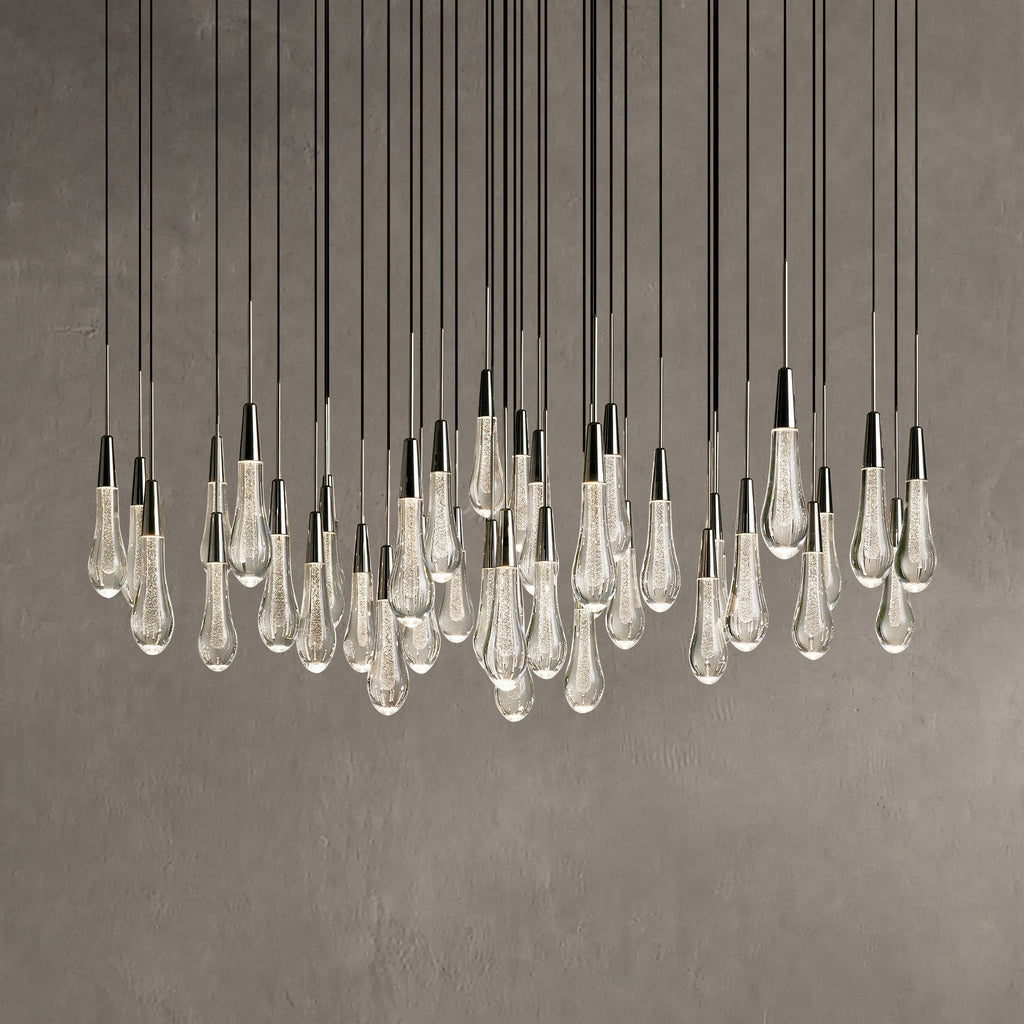 Soltaire Round Chandelier 17" 24" 36“48‘’ 58“