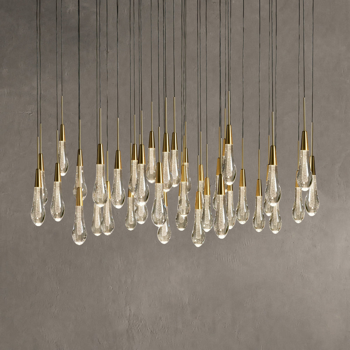 Soltaire Round Chandelier 17" 24" 36“48‘’ 58“