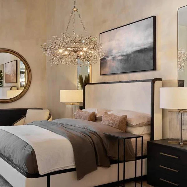 Fiore Crown Chandelier 39" 48" 60"
