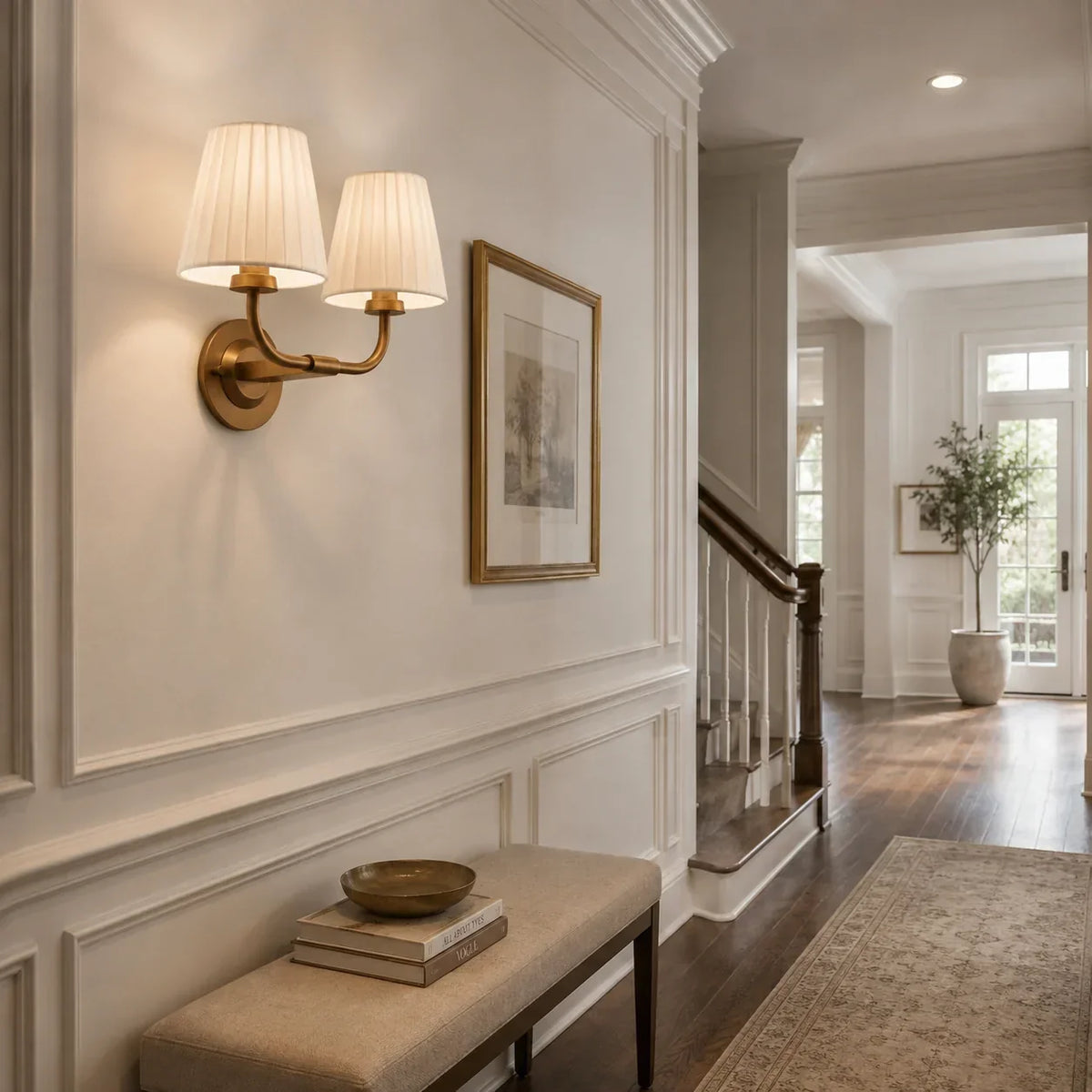 Adria Double Sconce