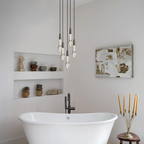 Soltaire Cluster Crystal Pendant 3 Light 5 Light 7Light