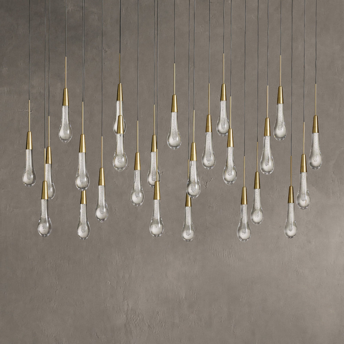 Soltaire Linear Chandelier 37"50"70"87"120"