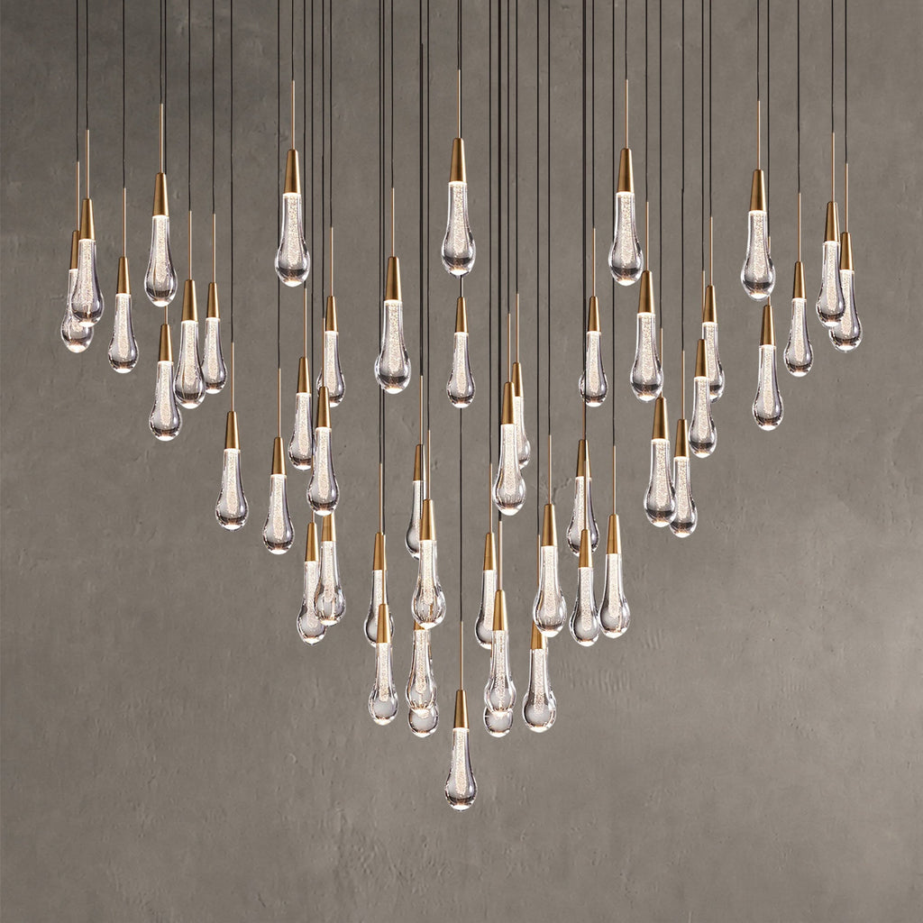Soltaire Round Chandelier 17" 24" 36“48‘’ 58“