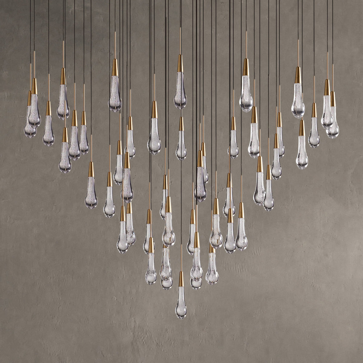 Soltaire Round Chandelier 17" 24" 36“48‘’ 58“
