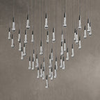 Soltaire Round Chandelier 17" 24" 36“48‘’ 58“