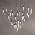 Soltaire Round Chandelier 17" 24" 36“48‘’ 58“