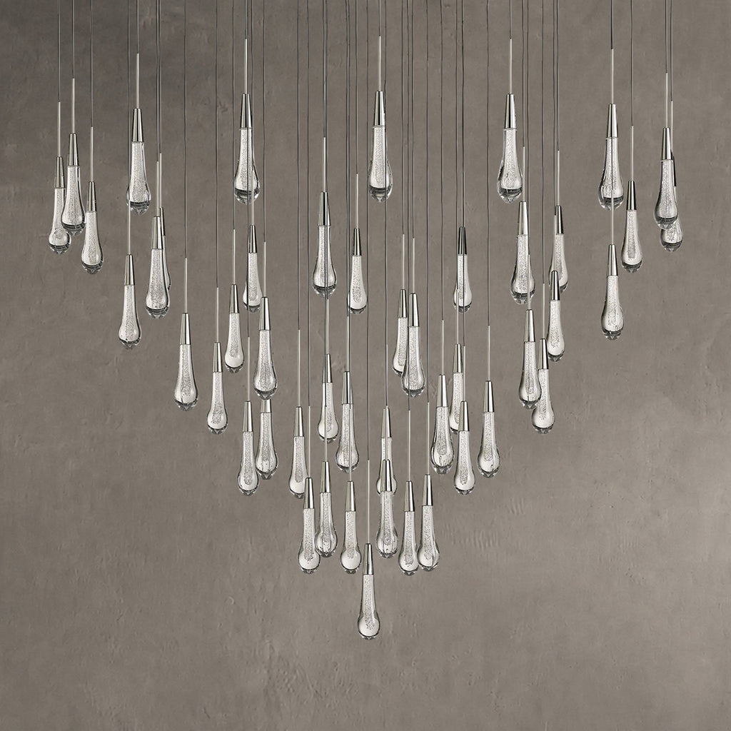 Soltaire Round Chandelier 17" 24" 36“48‘’ 58“