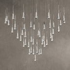 Soltaire Round Chandelier 17" 24" 36“48‘’ 58“