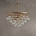 Aubrey Crystal Ball Round Chandelier 5 Light / 8 Light