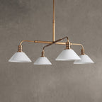 Theron Glass Round Chandelier 30'' 52''