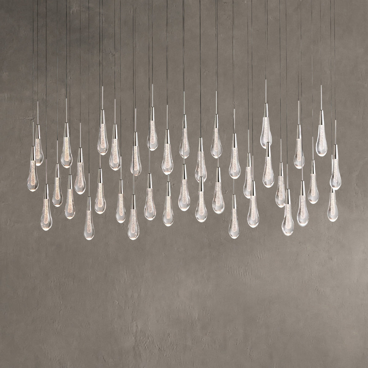 Soltaire Linear Chandelier 37"50"70"87"120"
