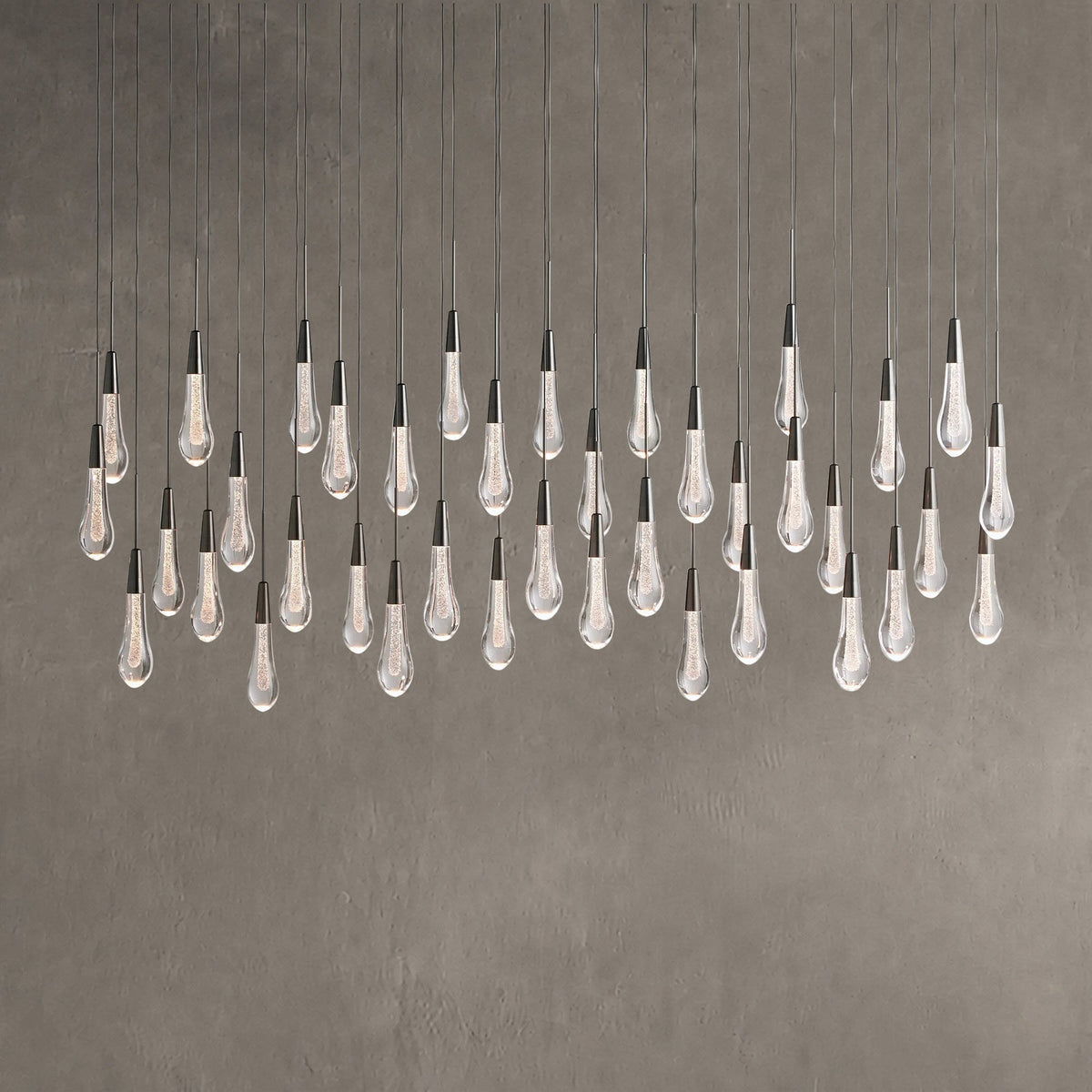Soltaire Linear Chandelier 37"50"70"87"120"