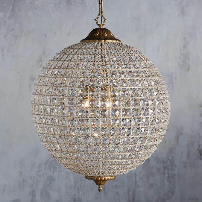 Poppy Round Chandelier