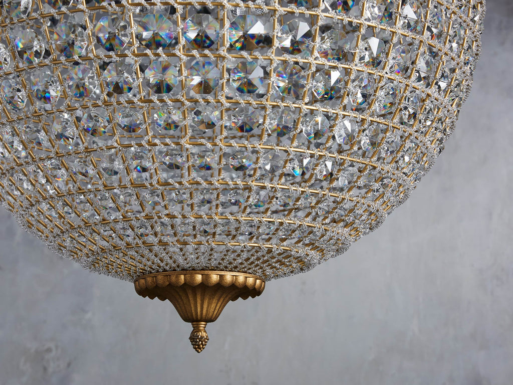 Poppy Round Chandelier