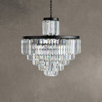 Elegant Leyland 22-Light Crystal Chandelier with Bronze Finish