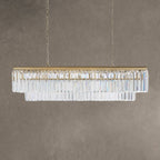 Leyland Tiered Rectangular Chandelier