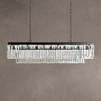 Leyland Tiered Rectangular Chandelier