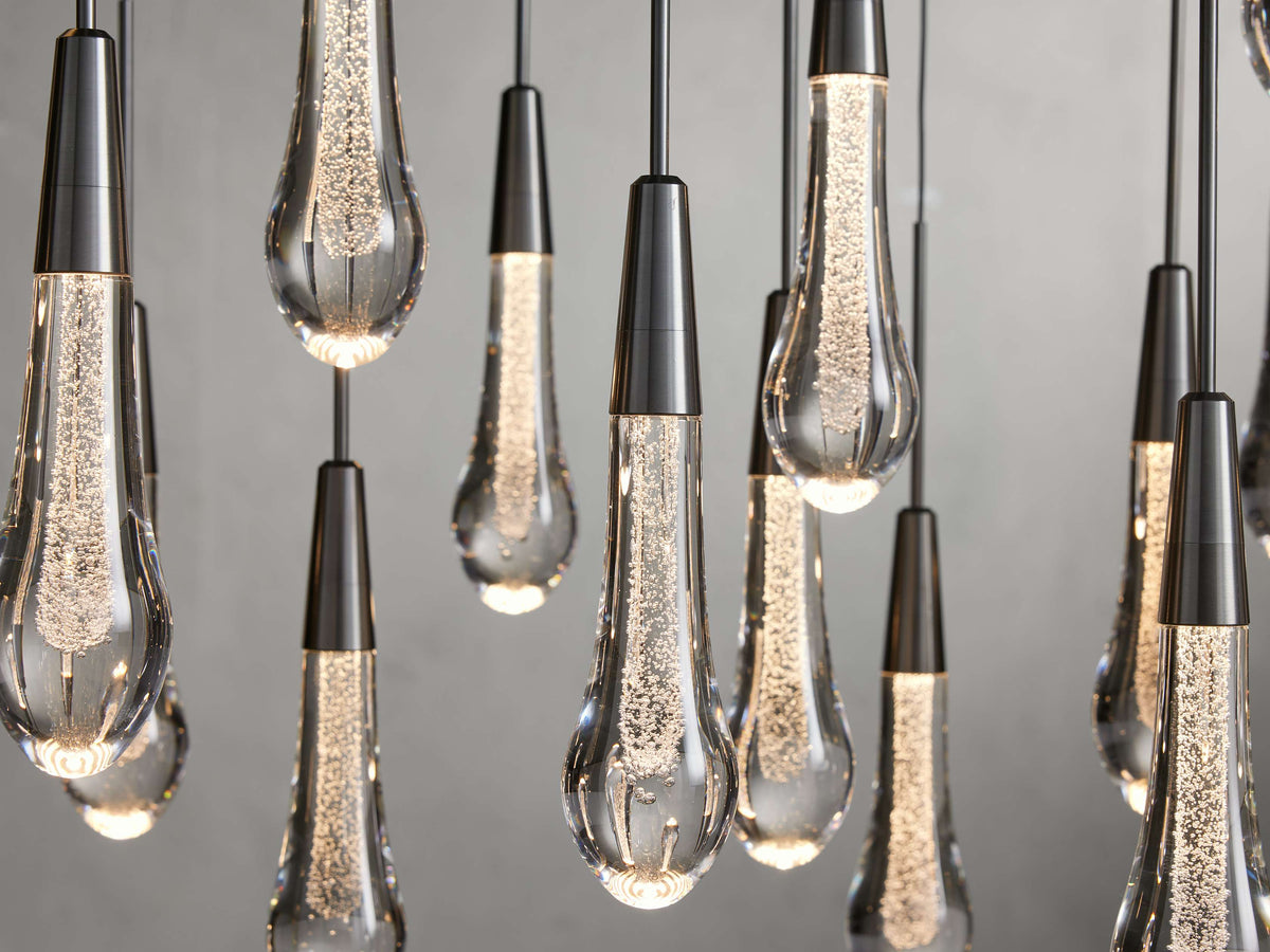 Soltaire Round Chandelier 17" 24" 36“48‘’ 58“