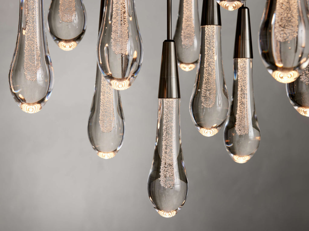 Soltaire Round Chandelier 17" 24" 36“48‘’ 58“