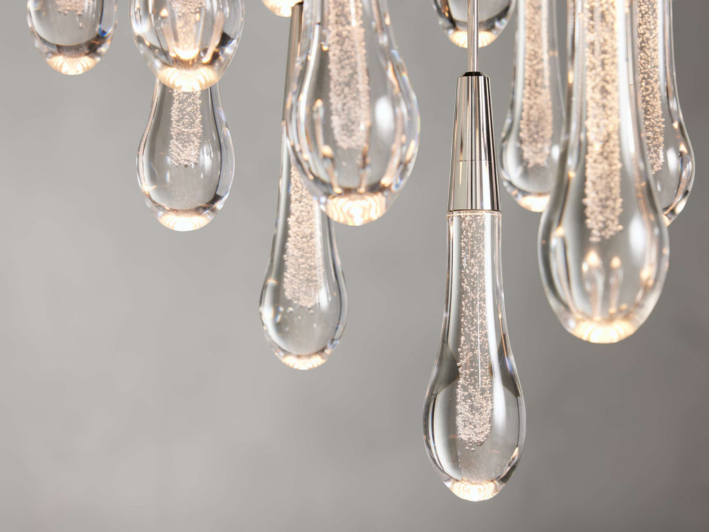 Soltaire Round Chandelier 17" 24" 36“48‘’ 58“