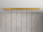 Soltaire Linear Chandelier 37"50"70"87"120"