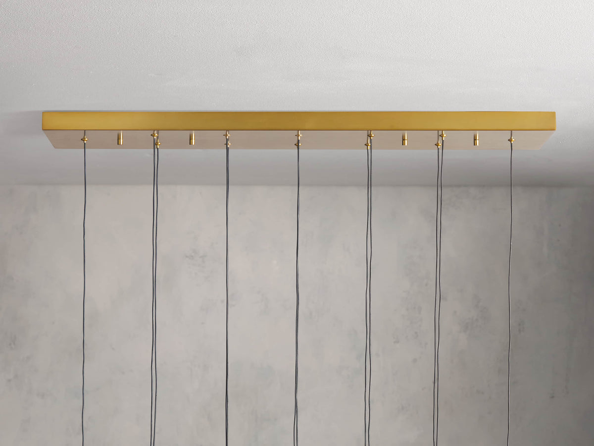 Soltaire Linear Chandelier 37"50"70"87"120"