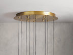 Soltaire Round Chandelier 17" 24" 36“48‘’ 58“