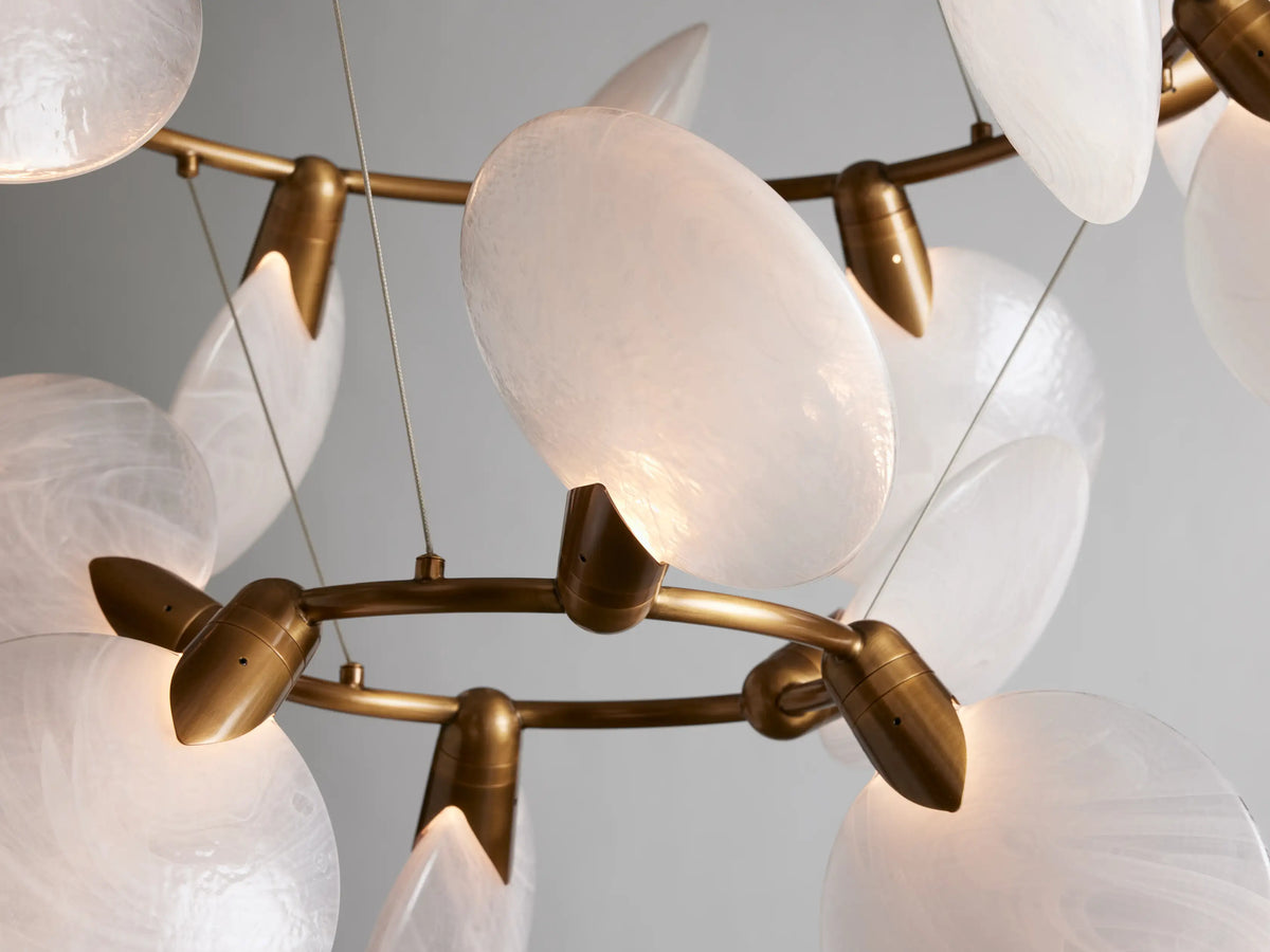 Lyla 2-Tier Round Chandelier