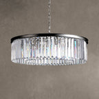 Leyland Crystal Round Chandelier