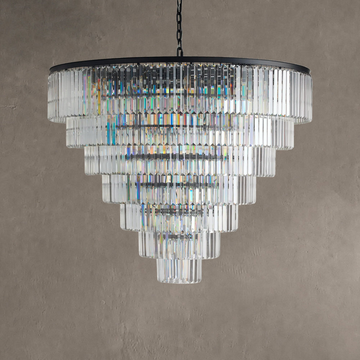Leyland Tiered Round Chandelier