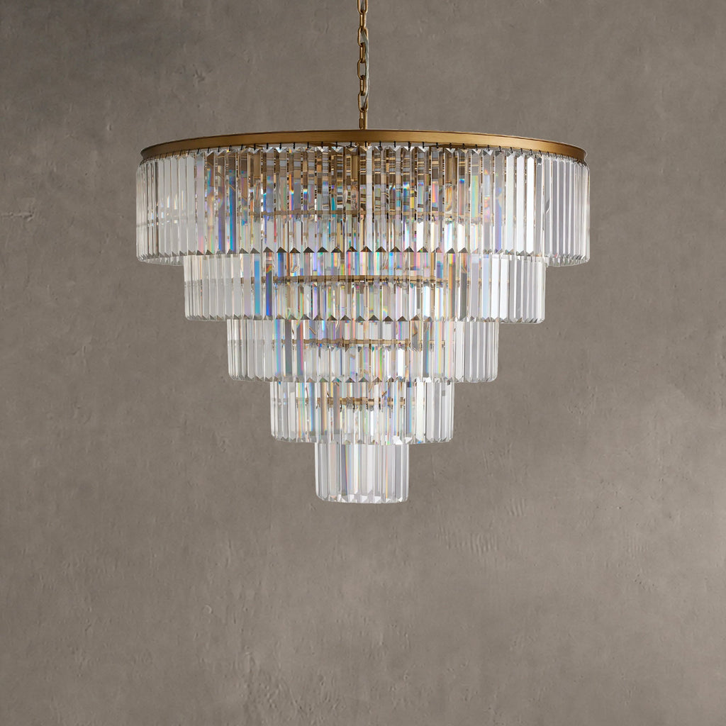 Leyland Tiered Round Chandelier