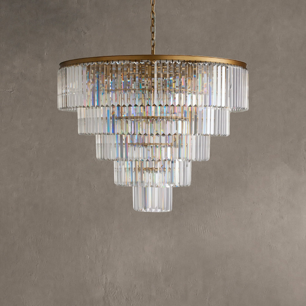 Leyland Tiered Round Chandelier