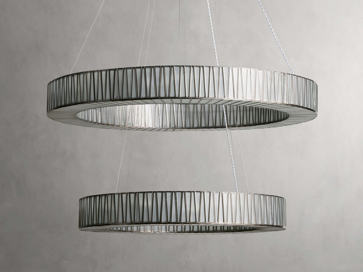 Jeunet 2-Tier Round Chandelier