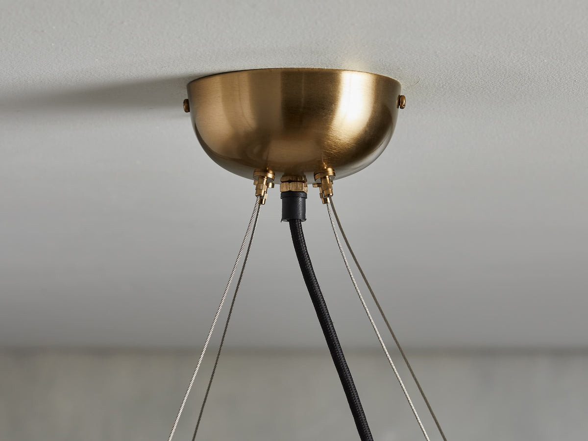 Jeunet Round Chandelier 24" 36" 42" 60''