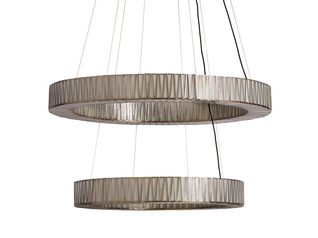 Jeunet 2-Tier Round Chandelier