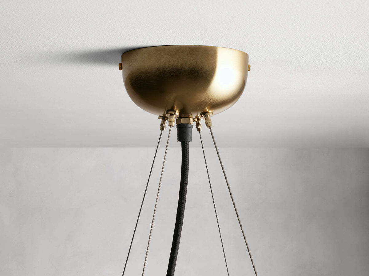 Jeunet Round Chandelier 24" 36" 42" 60''
