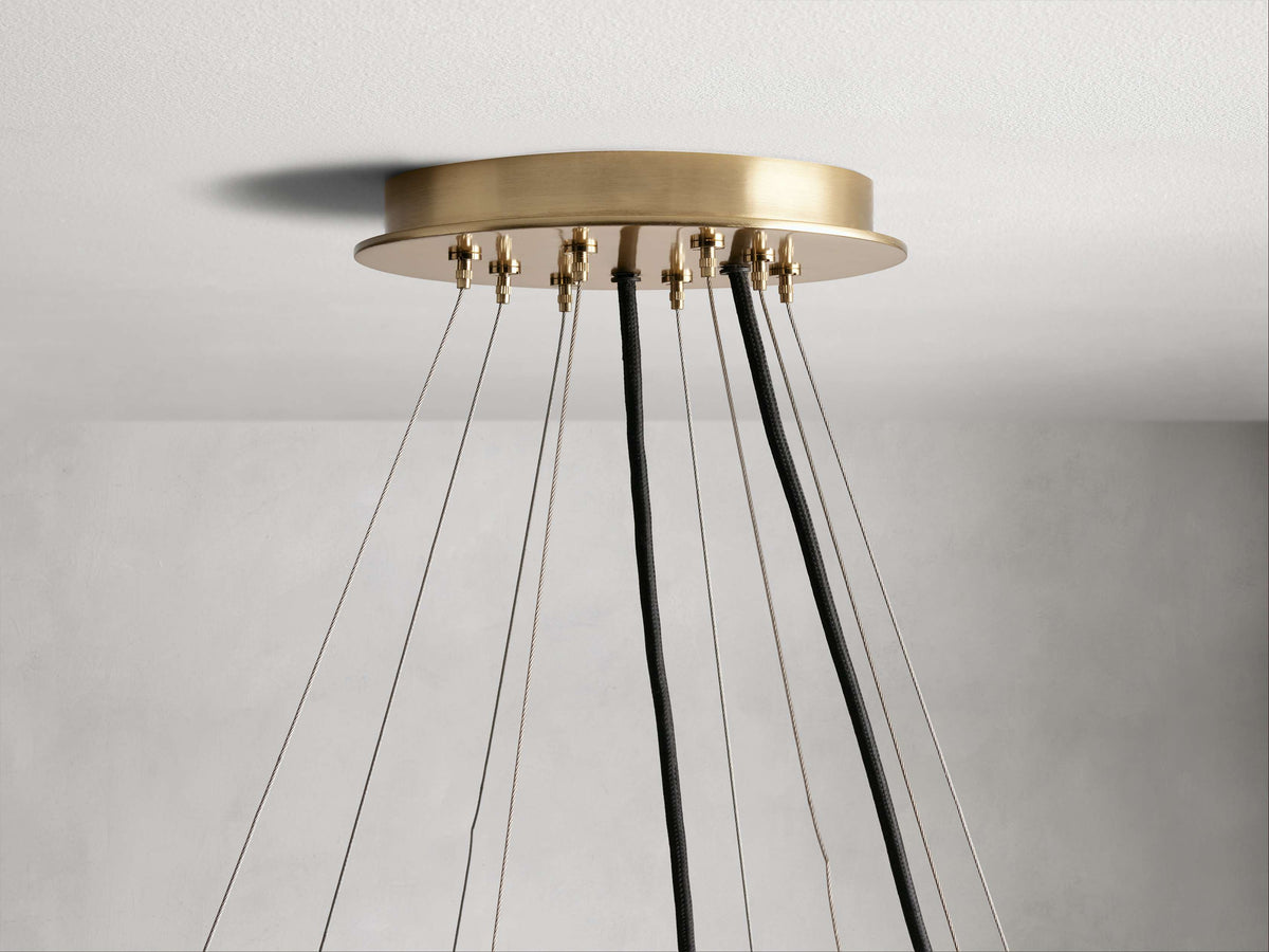 Jeunet 2-Tier Round Chandelier