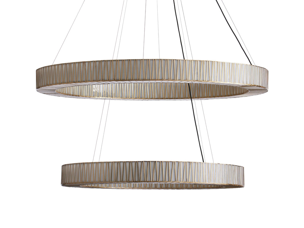 Jeunet 2-Tier Round Chandelier