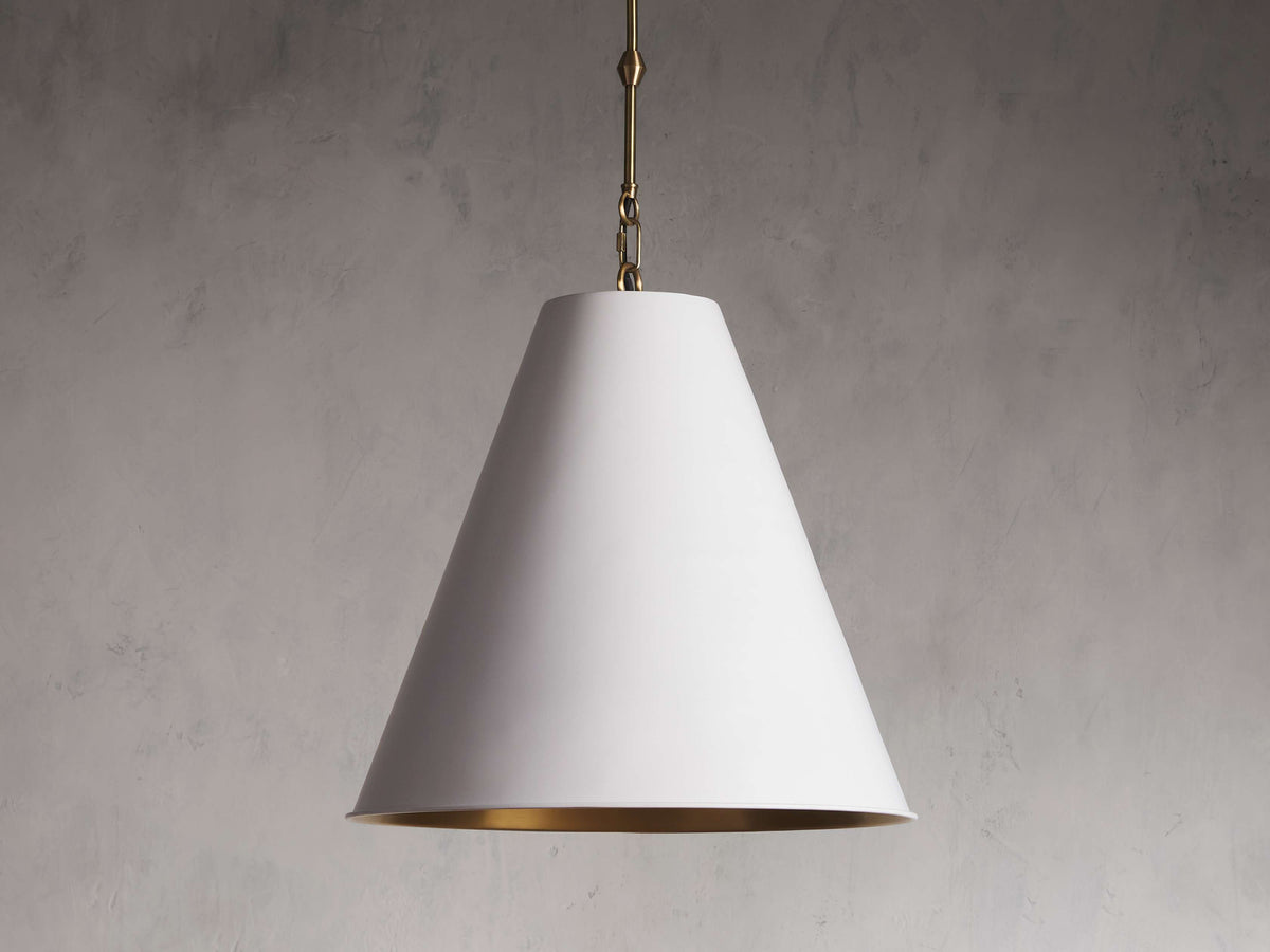 Watley 22" Cone Pendant