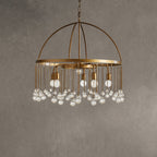Aubrey Crystal Ball Round Chandelier 5 Light / 8 Light