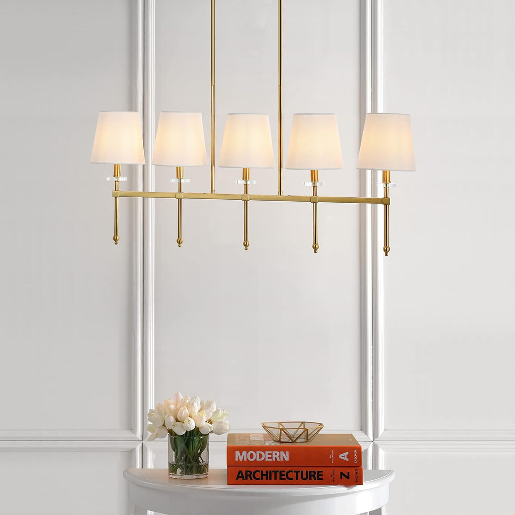 Rhodes Linear Chandelier 5 Lights / 6 Lights