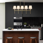 Rhodes Linear Chandelier 5 Lights / 6 Lights