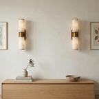Harlin 2-Light Wall Sconce in Alabaster